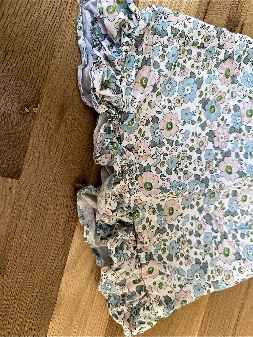 StitchyFish Floral Ruffle Matching Set Size 2T Like New - Picture 7 of 8